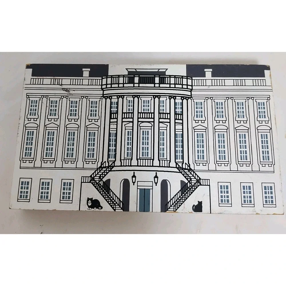 2 The Cat's Meow Washington DC Series White House National Archives Village VTG